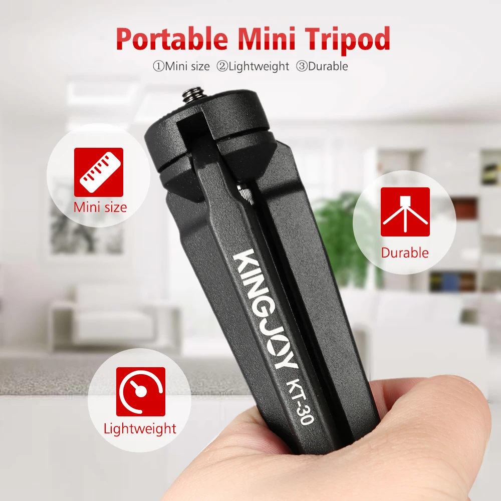 KINGJOY мини штатив стабилизатор Стабильный Рабочий стол настольный для камер GoPro DSLR стабилизаторы ZHIYUN FEIYU HOHEM DJI MOZA