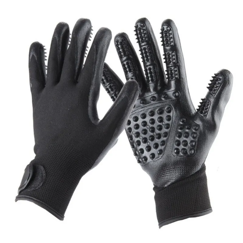 high quality Pet bath massage gloves Pet and cat gloves Environmental