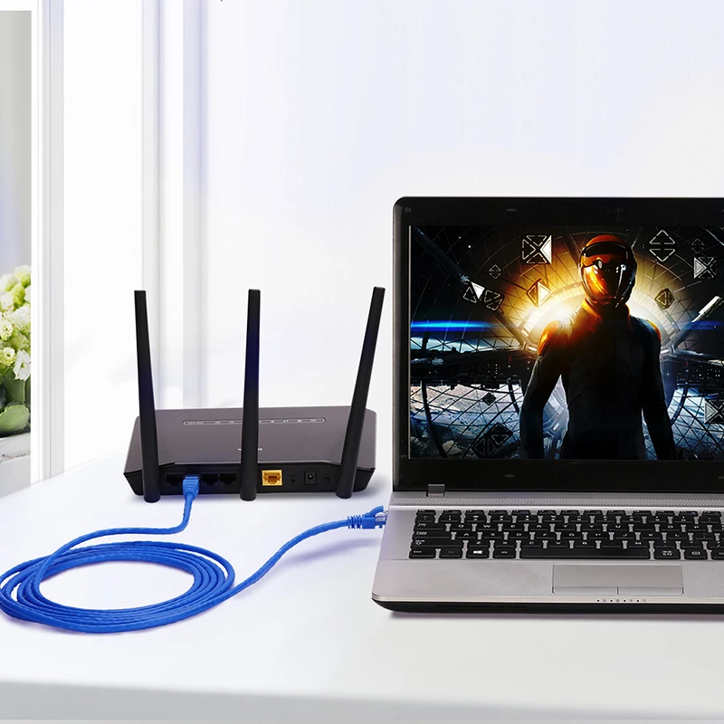 Сетевой кабель Belnet UTP CAT5e RJ45 сетевой патч корд для маршрутизатора компьютера