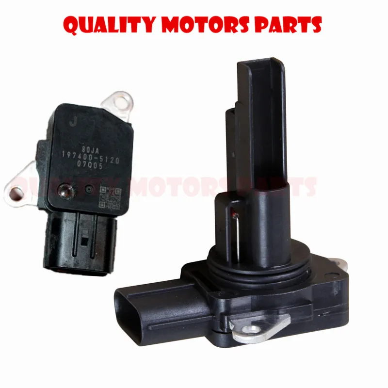 Массовый расходомер воздуха 197400-5120 1525A033 1525A021 для наклейки Suzuki, mitsubishi MAF датчик воздушного потока