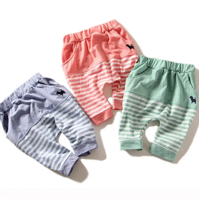 2 6 yrs Kids Pants 2016 Summer Baby Harem pants for Boys Capris