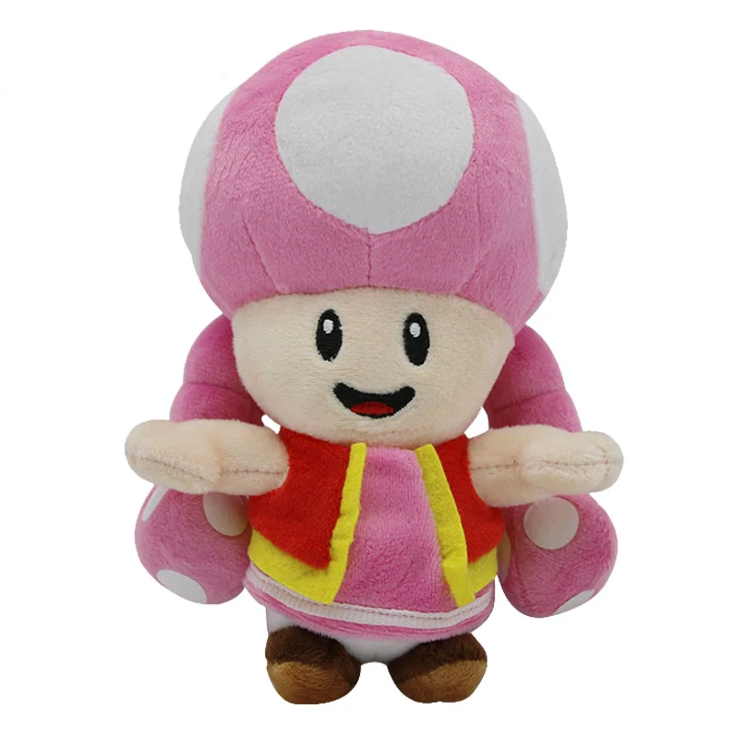 1 шт. 18 см Super Mario Bros жаба сестра растение плюшевые игрушки Супер Марио плюшевые мягкие игрушки подарки для детей
