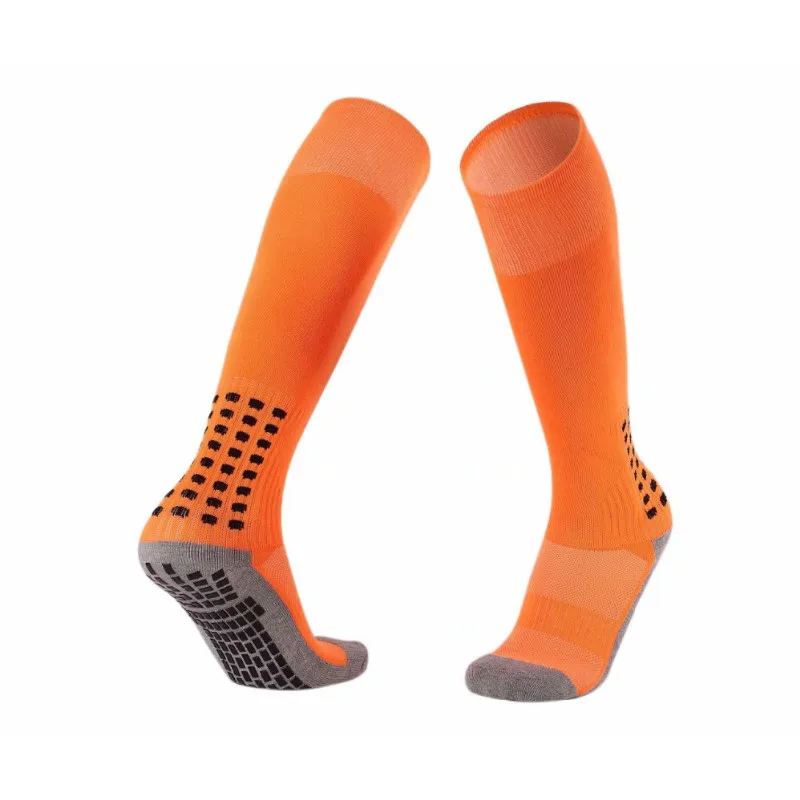 Sports Socks Anti-Slip Breathable Men Summer Running Cotton and Rubber Socks Long Football Socks Men Women Cycling