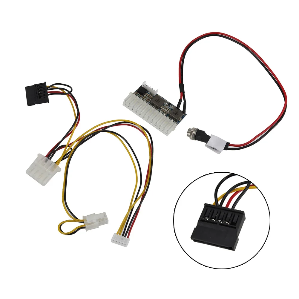 DC-ATX 160 Вт 12 В 24Pin рубильник АТС PSU Авто Блок питания LHY продажа |