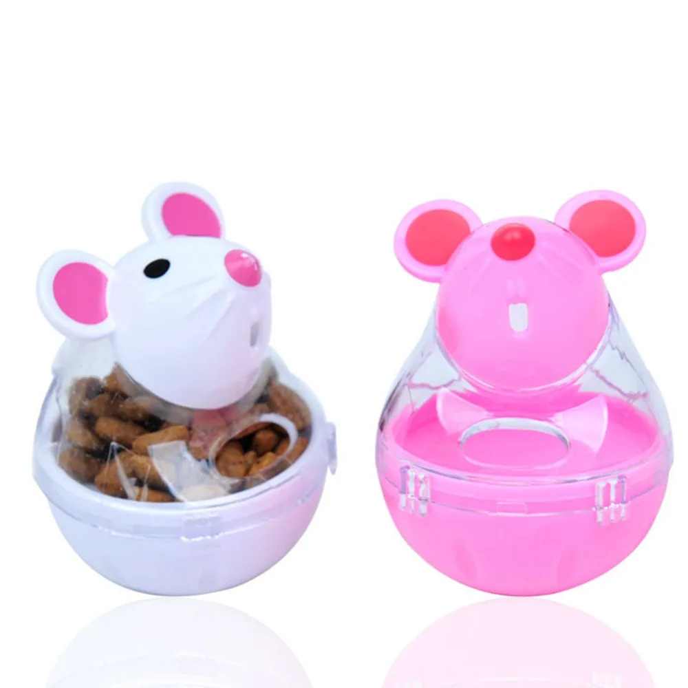 Новая игрушка-Кормушка для домашних животных, кошек, забавная игрушка-Кормушка, мышь, протекающие пищевые шарики, развивающие игрушки для домашних животных, устройство утечки для домашних животных, Интерактивная игрушка для забавных кошек