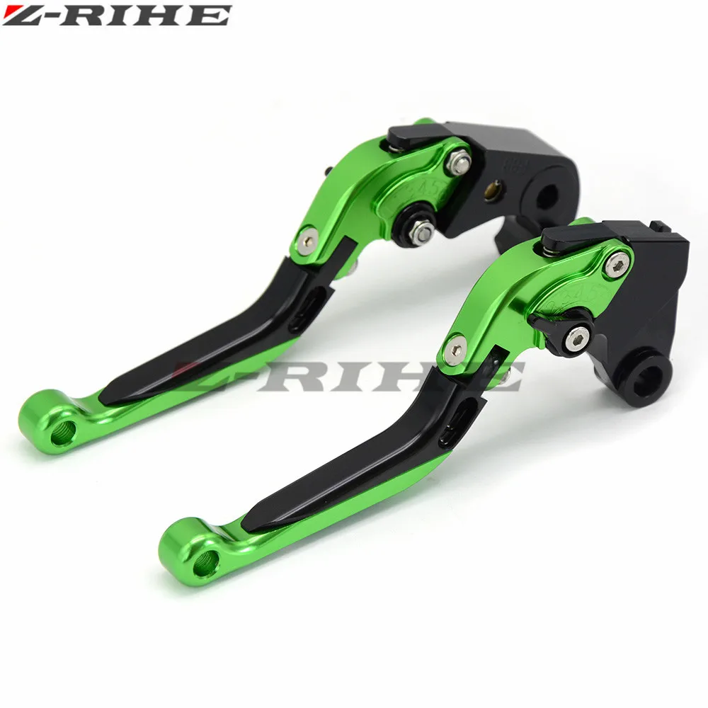 Для KAWASAKI Z1000SX/NINJA 1000/Tourer 2011- Z750R 2011-2012 ZX6R 07- мотоциклетные Складные Выдвижные Тормозные Рычаги Сцепления - Цвет: BKGEBKGE