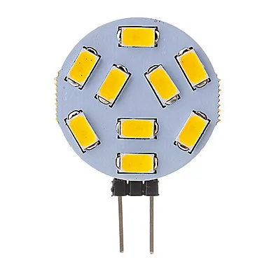 Hrsod 10X G4 1.5 Вт 9x5730SMD 120-150LM 2800-3000 К теплый белый холодный белый свет пятно светодиодные лампы (12 В) чтение водить автомобиль G4 LED