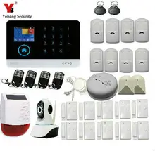 YoBang Security IOS Android APP Controls WCDMA CDMA 3G WIFI Alert System Wireless HD IP Camera