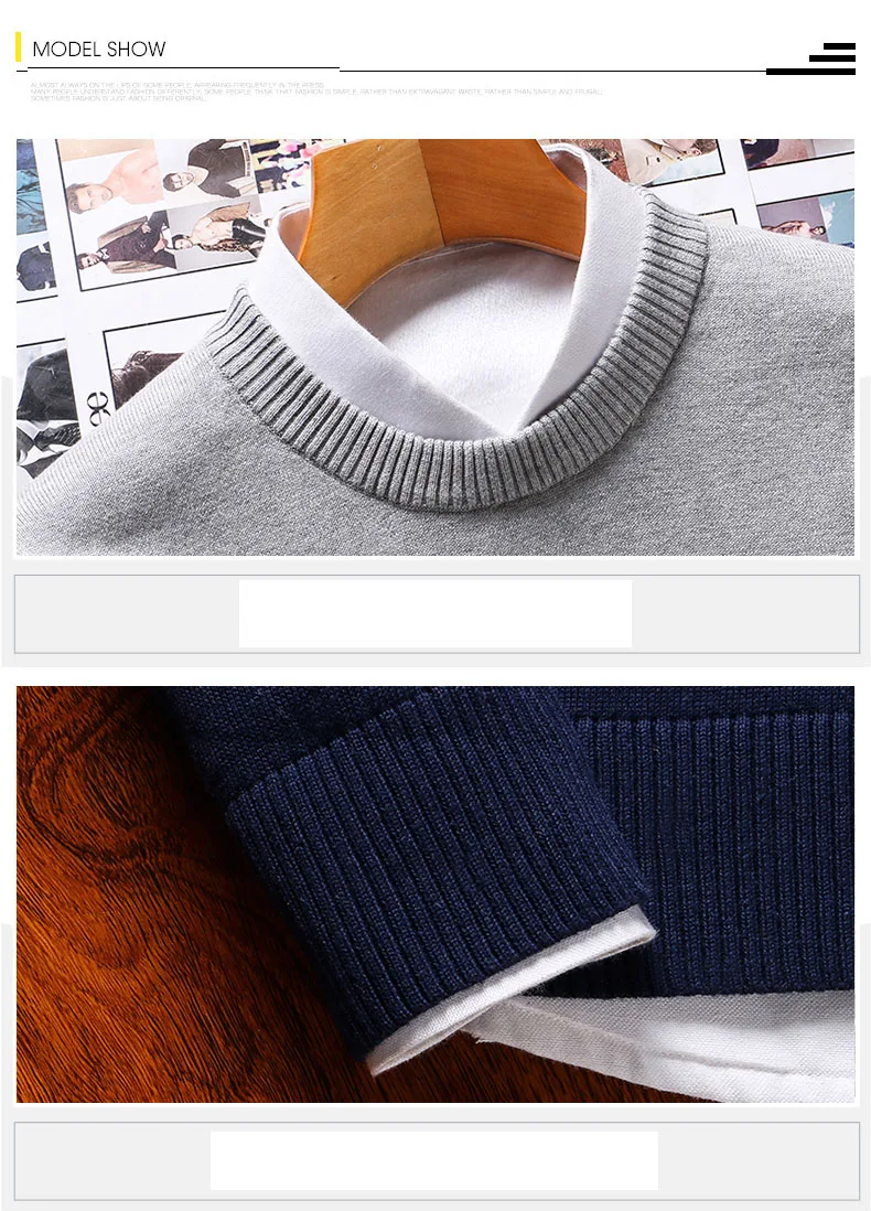 New Brand Casual Sweater Men O-Neck Striped Slim Fit Men Long Sleeve Patchwork Male Pollover Sweater Thin Clothes agasalho masc