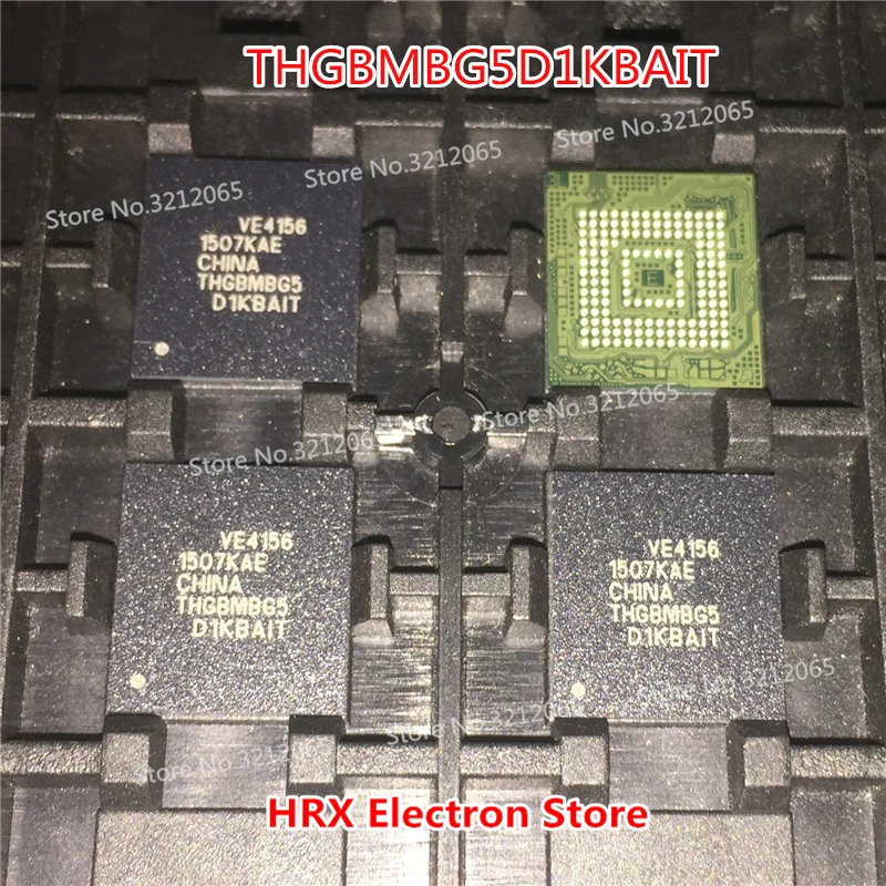 100% Новый оригинальный THGBMBG5D1KBAIT BGA EMMC
