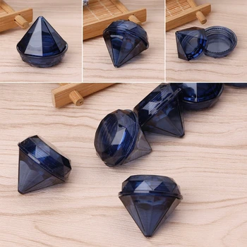 

10Pcs/Set 5g Diamond Cream Box Travel Cosmetic Packaging Refillable Empty Case Pro