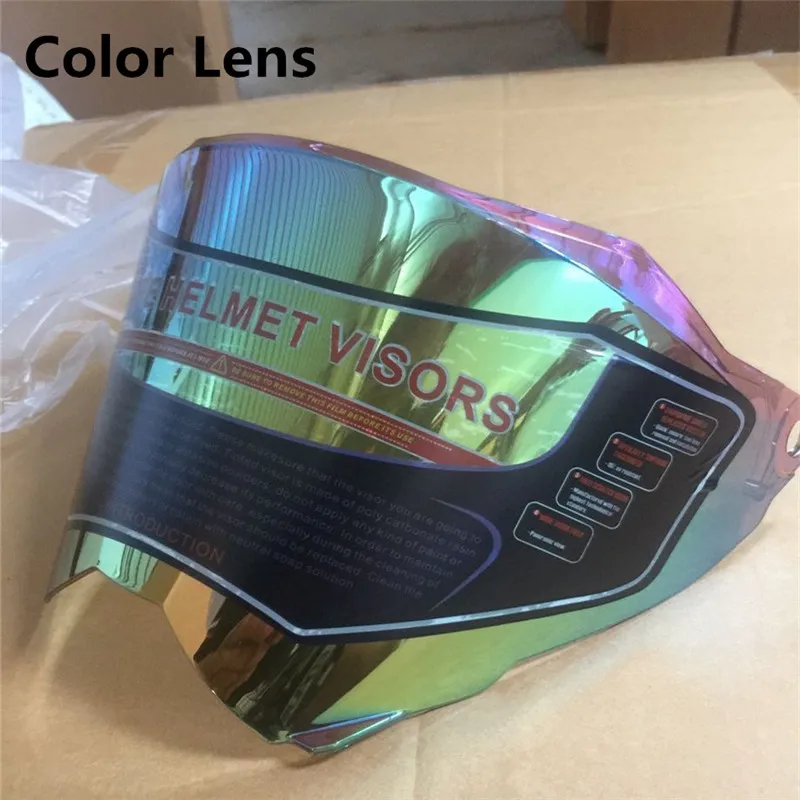 BYE New Motorcycle Helmet Men Full Face Helmet Moto Riding ABS Material Adventure Motocross Helmet Motorbike DOT Certification - Цвет: color lens