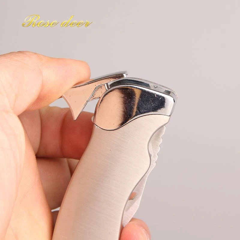 Ветрозащитные регулируемые газовые зажигалки гаджеты для мужчин металлическая