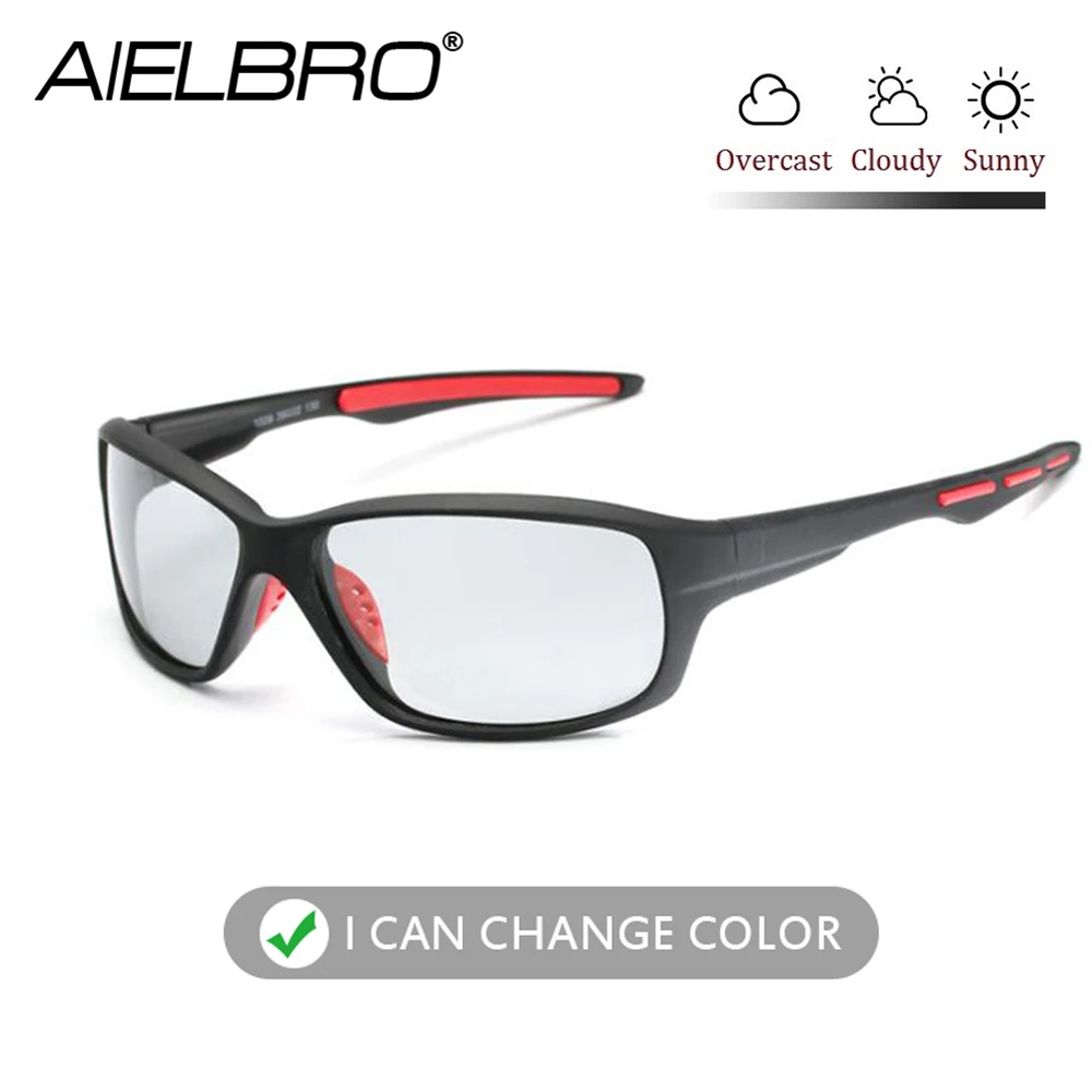 Photochromic Sunglasses Men Women Polarized Bicycle Glasses Riding Fishing Hiking Sunglasses oculos ciclismo Glasses Cycling polarized sunglasses fishing sunglasses