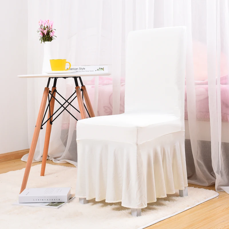 Спандекс эластичный обеденный чехол для кресла Съемный Анти грязный сидений на