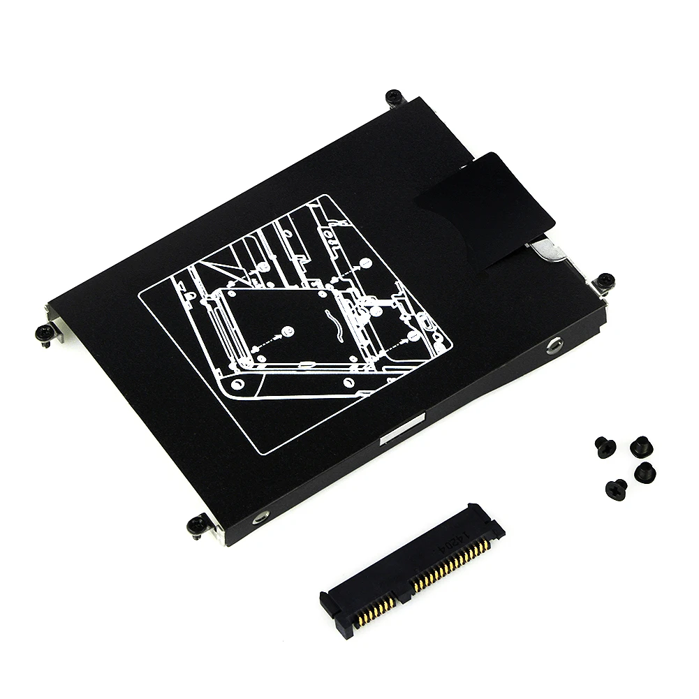 Жесткий диск Caddy рамки кронштейн+ Разъем для HP 820 G1 G2 кронштейн жесткого диска 4 x шурупы ноутбук интимные аксессуары