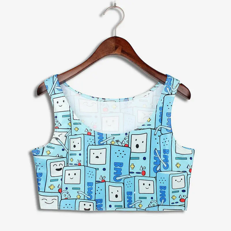 Рубашка жилет грудь Нижнее белье голый Девушка Топ Midriff Женская мини-футболка обёрточная майка