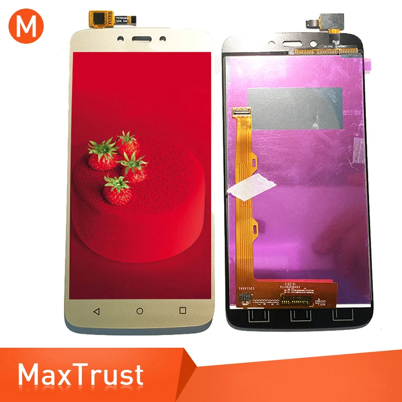 10 шт./лот Одежда высшего качества 5," для Motorola Moto C плюс XT1721 ЖК-дисплей Дисплей с цифрователь для сенсорного экрана сборки