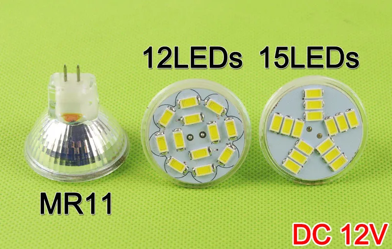 MR11 Светодиодный точечный светильник DC 12 В 3 Вт 5 Вт 5730 SMD светодиодный энергосберегающий светильник Светодиодный точечный светильник лампа DC12v Холодный белый/теплый белый Bombilla