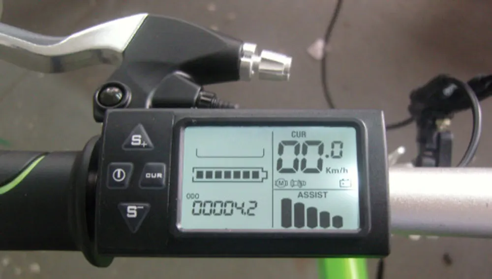 24 В/36 В/48 в ЖК-дисплей Ebike для электрического велосипеда bldc контроллер панель управления 861