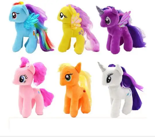 

18CM Brinquedos Cartoon Horse Unicorn Plush Toys Stuffed Animals & Plush Dolls & Stuffed Toys