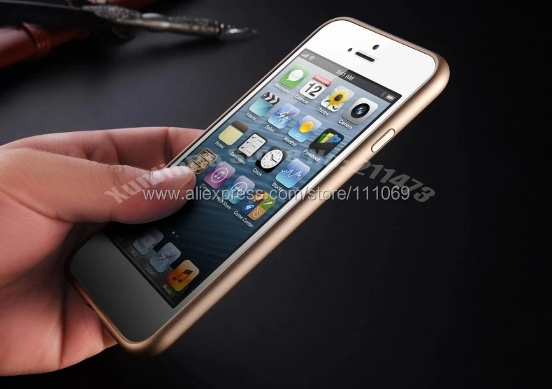 100x DHL. ультра тонкий 5.5 дюймов из металла Алюминий Рамки бампер для Apple iPhone 6 plus 4.7 дюймов чехол противоударный протектор Чехлы для мангала