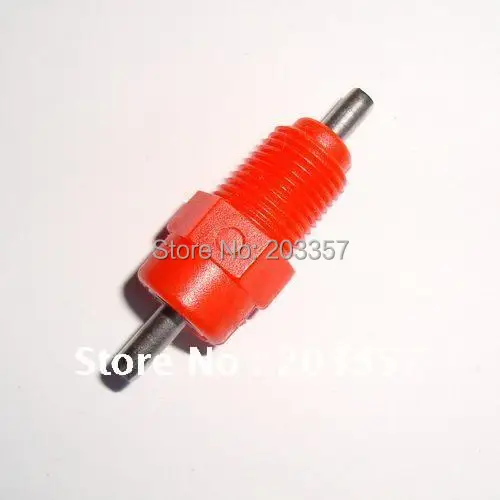 

X10 pcs poultry screw style nipple drinker chicken hen bird Material: POM STAINLESS