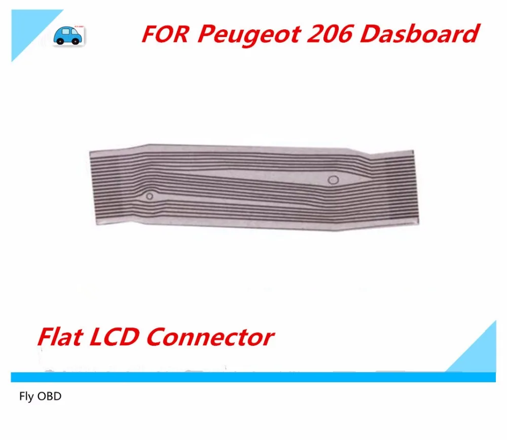 Flat LCD Connector For Peugeot 206 Dasboard