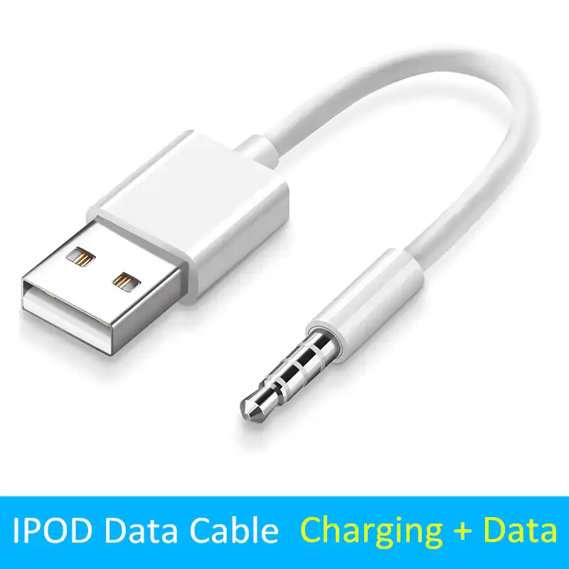 Синхронизация 3,5 мм штекер AUX аудио разъем для USB 2,0 Женский конвертер кабель Шнур кабель для передачи данных для мобильного телефона - изображение