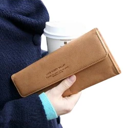 

Drop shipping!New 2015 women's PU envelope clutch bag long leather Wallet Ladies designer Purse Checkbook Handbag HS-4-L6