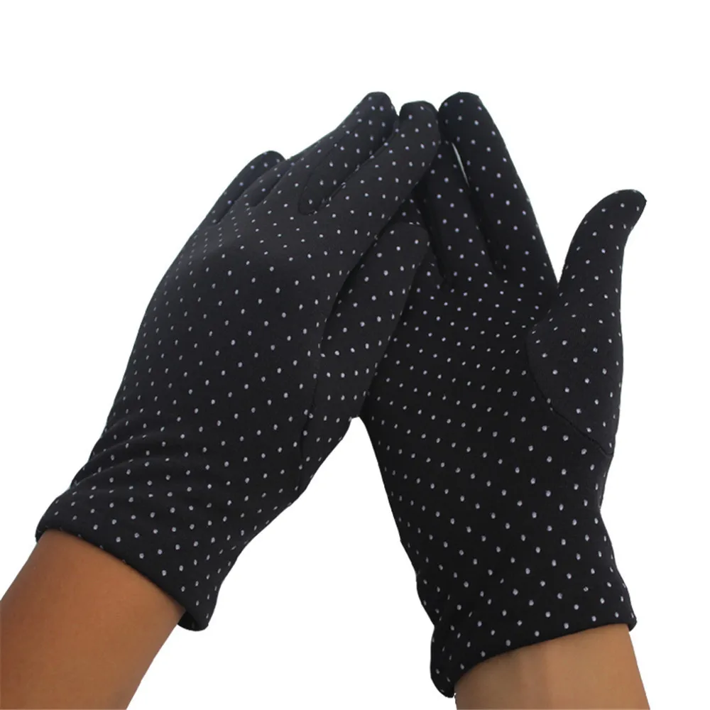 2 шт. = 1 пара эластичных спортивных теплых перчаток в горошек для девушек, для танцев, фитнеса, отдыха, шерстяные перчатки для верховой езды, утолщенные бархатные перчатки для улицы