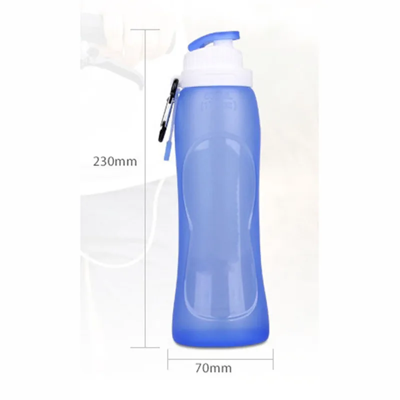 Силиконовые Botella для спорта на открытом воздухе, путешествия, складная бутылка для воды, для альпинизма, удобные бутылки для воды, кухонные аксессуары