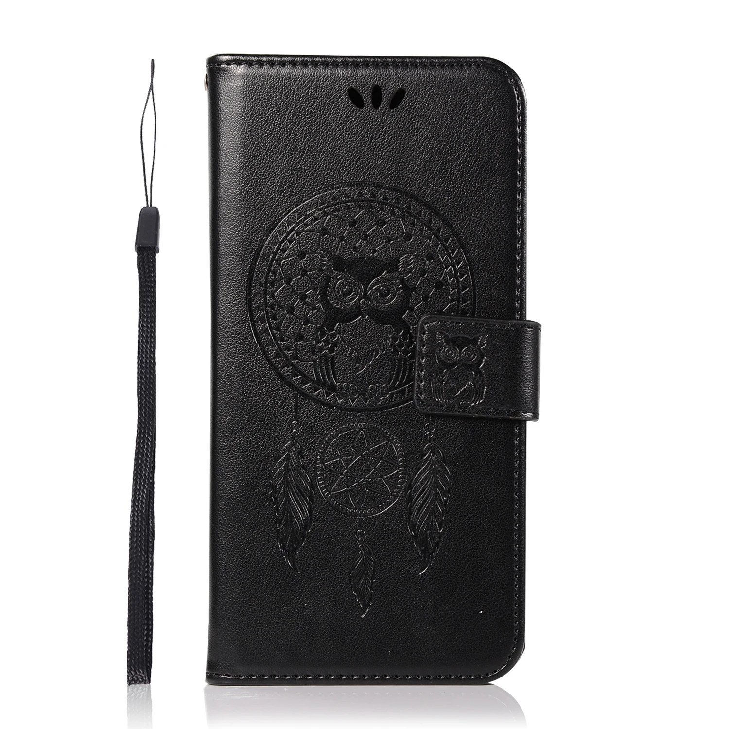 Flip Case for Lenovo Vibe K6 Note K53a48 K53 a48 b36 Case Phone Leather Cover for Lenovo K6 K 6 Plus K53a 48 K53b36 K53b37 Funda - Цвет: Black