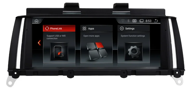 Clearance Car DVD GPS for BMW X3 F25 X4 F26 2016+ GPS Radio BT USB SD AUX WIFI Audio Video Stereo Mirror Link Free Map 3