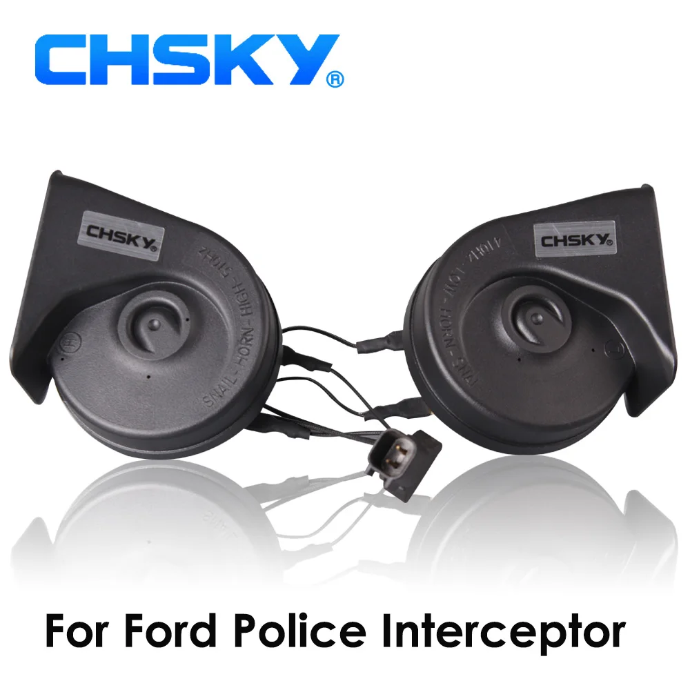CHSKY автомобильный рожок типа улитки для Ford Police Interceptor 2013 до 2017 12В громкость 110 129дб