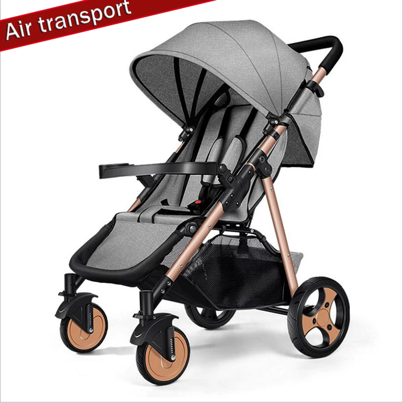 2018Baby stroller ultra light portable on the plane umbrella folding