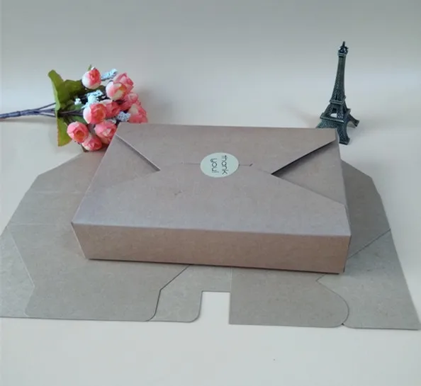 20 шт/lot-19.5cmx12.5cmx4cm печенья бумага для упаковки Подарочная коробка Упаковка Для Хлебобулочные Изделия тип конверта
