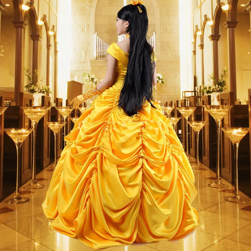 2014-New-Yellow-Off-The-Shoulder-Victorian-Sourthern-Belle-Ball-Gowns-Halloween-Adult-Princess-Belle-Costume (1)