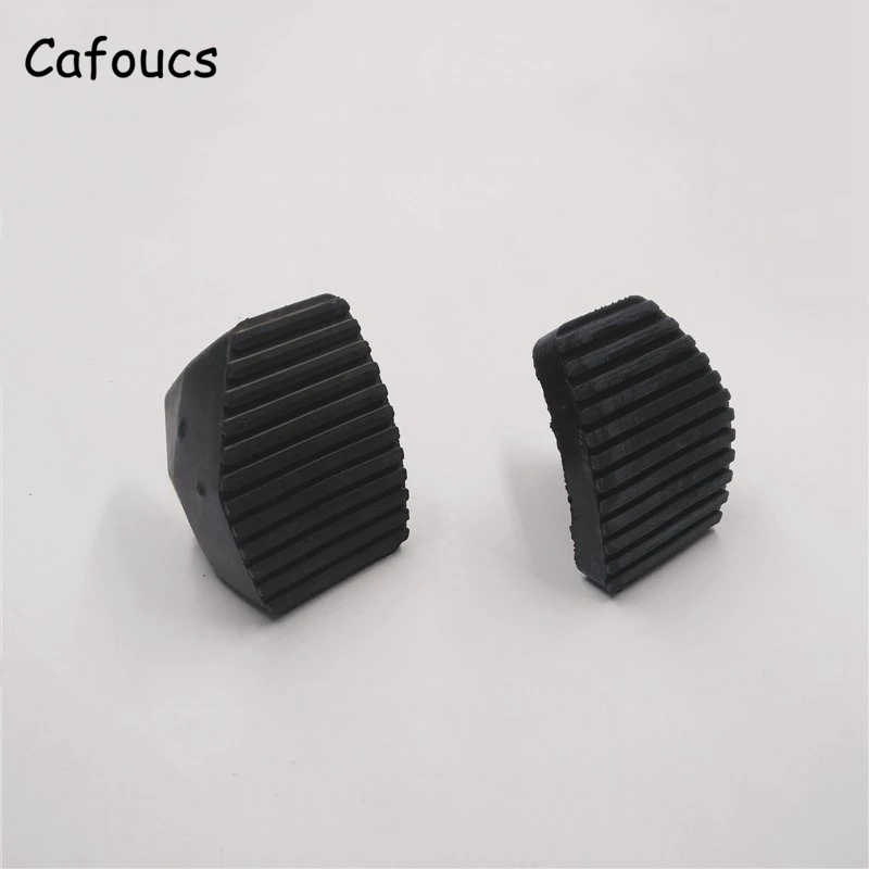 Cafoucs педаль тормоза сцепления коврик резиновый чехол для Peugeot 307 308 408 для Citroen Sega Триумф