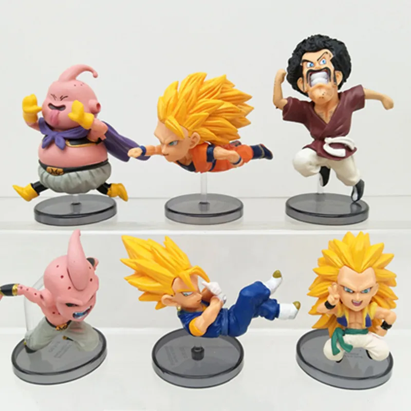 Аниме Dragon Ball Z Супер пикколо/Saiya Сон Гоку/Фриза/Вегета/Буу/Мастер Роши/Cell/стволы/лазурит Рисунок ПВХ игрушки модель куклы