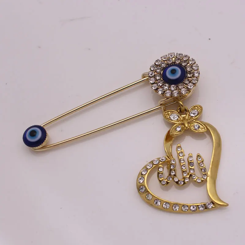 Мусульманская брошь из нержавеющей стали в турецком мусульманском стиле |