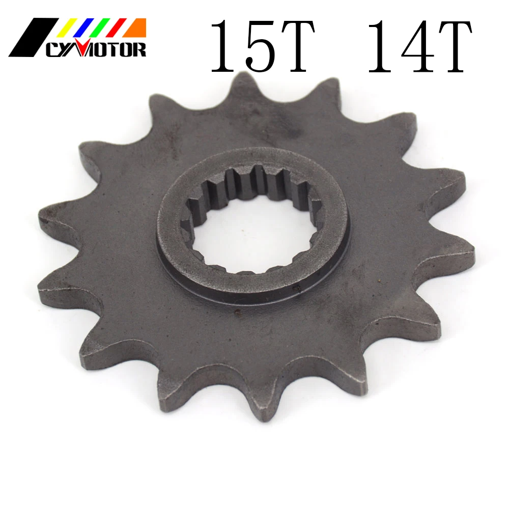 

13T 14T 15T Front Engine Sprocket For KTM EXC EXE MXC SXS EXC-F SX MX XC-F XCF-W XCW-E Enduro ATV 125 150 250 300 350 440 450
