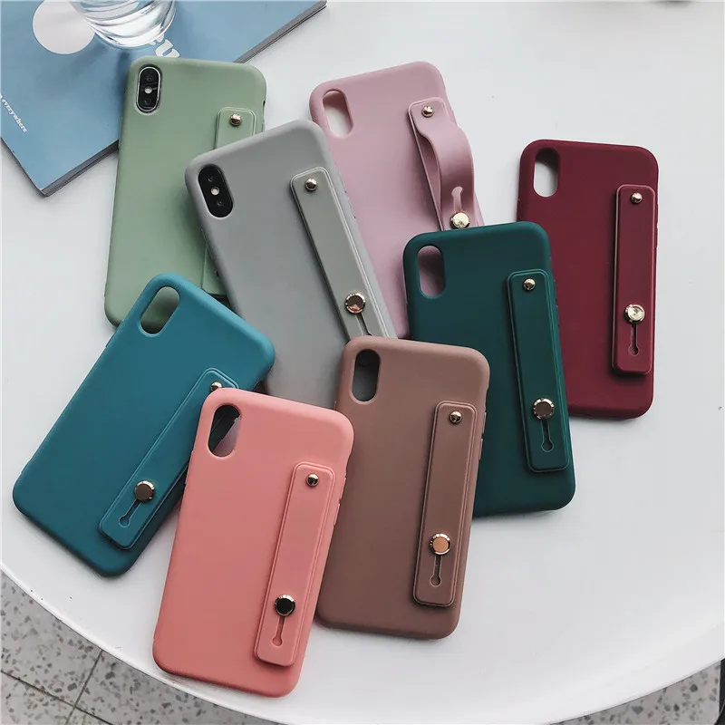 

Kickstand Bracket Case for Mate 20 10 Pro Matte Soft Silicon Back Cover for Honor 8X 7X 8C Honor 10 9 Fitted Case Fundas Coque