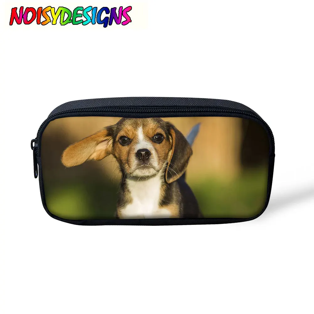 Beagle пенал для карандашей для детей, девочек, женщин, косметичка с рисунком собаки, косметический чехол, пенал для ручек для детей, школьные канцелярские принадлежности, аксессуары - Цвет: LMYD4039K