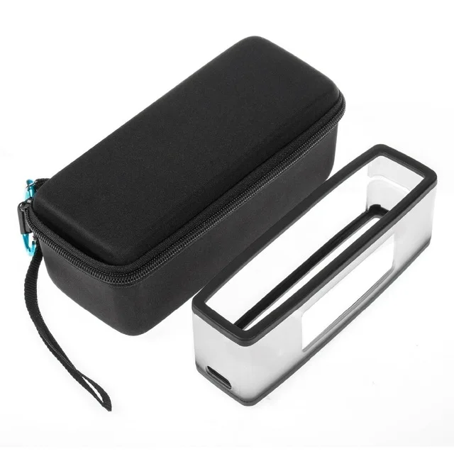 2 шт./компл. путешествия силиконовый чехол протектор комплект для Bose Soundlink Mini 1 2 Bluetooth Беспроводной Динамик fundas coque caso Капа