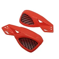22 мм мотоциклетная защита рук протектор для Kawasaki Suzuki Honda Yamaha KTM SX EXC XCW SMR Moto Dirt Bike руль - Color: Red