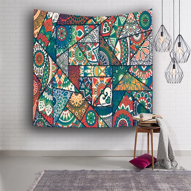 Dhd Modern Mandala Tapestry Wall Hanging Rectangle Dhd Modern Mandala Tapestry Wall Hanging Rectangle Decoration Bohemian Fabric Tapestries