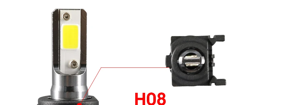 HLXG 2 шт. 80 Вт 12000LM H7 светодиодный CANBUS Error Free автомобильные лампы комплект 6000 К Автомобильные фары для Ford FOCUS ближнего и дальнего света светодиодный H7