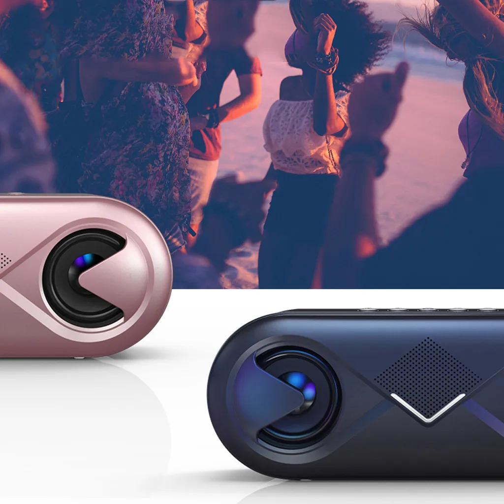 S6 Hi-Fi Беспроводной Bluetooth Динамик супер бас сабвуфер открытый Портативный новые лидер продаж; Новинка Мода Прямая