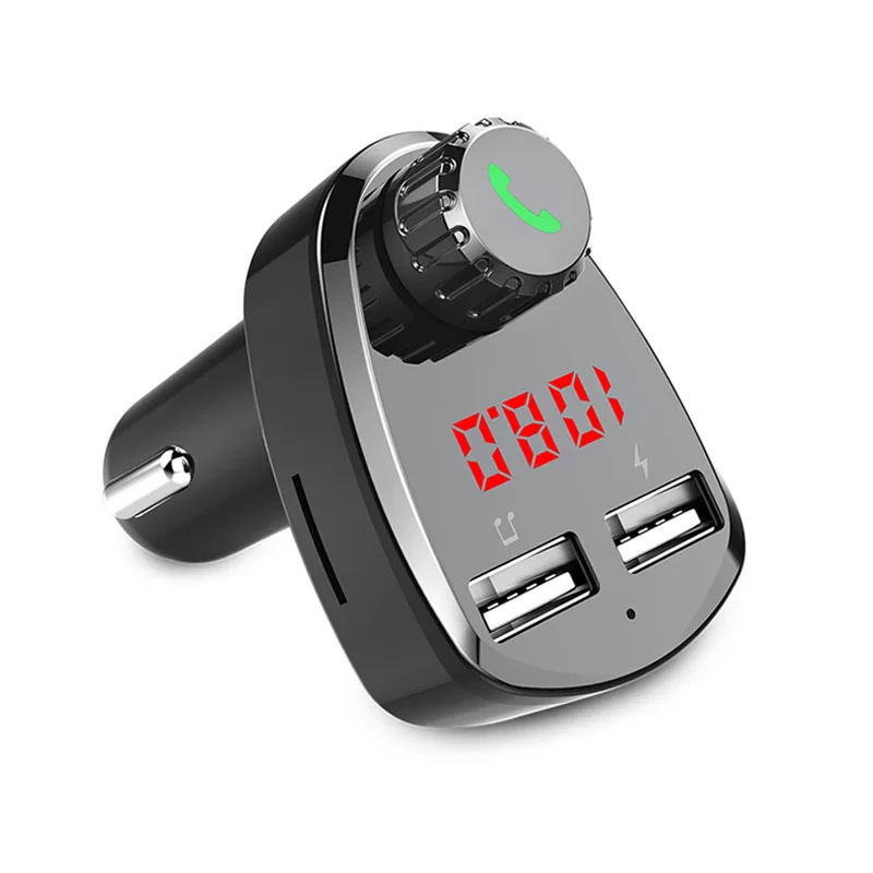 JaJaBor fm-передатчик модулятор Bluetooth автомобильный набор, Handsfree, Беспроводной стерео A2DP Автомобильный MP3-плеер двойной зарядное устройство usb